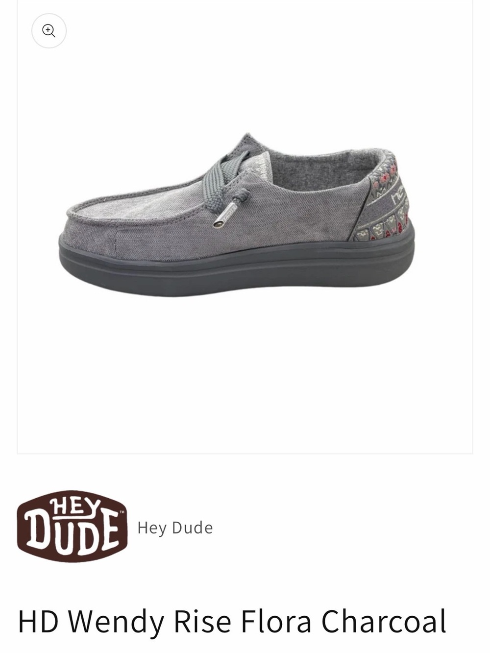 Hey dude Wendy rise sz 10 rare sold out